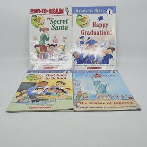 Ready To Read Level 1 Secret Santa Books Mixed Lot of 4 Margaret McNamara